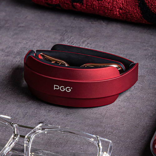 Load image into Gallery viewer, PGG Folding Portable Neck Massager 5 Modes Massage Pulse Infrared
