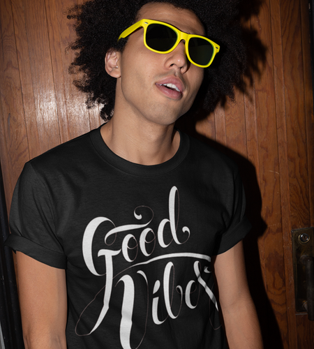 Good Vibes Type T-shirt